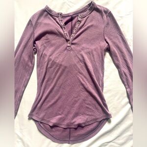 purple long sleeve